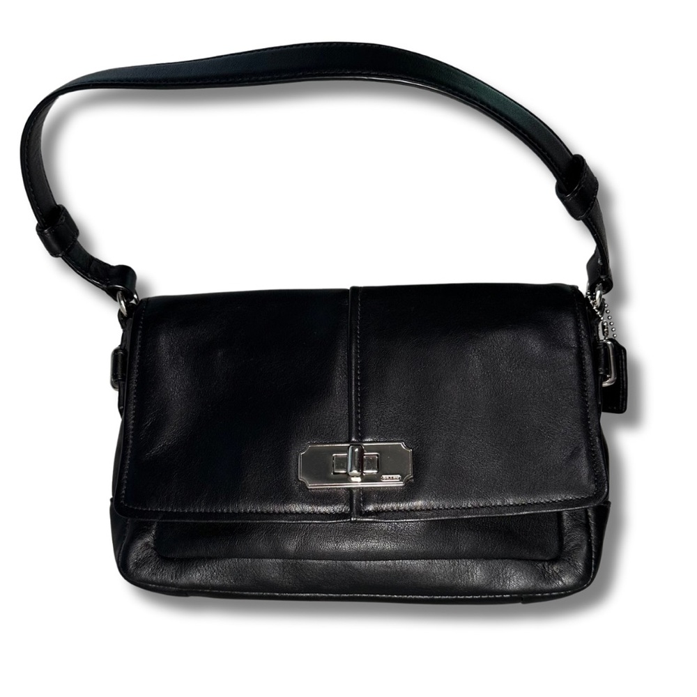 Vintage Coach Leather Shoulder Bag